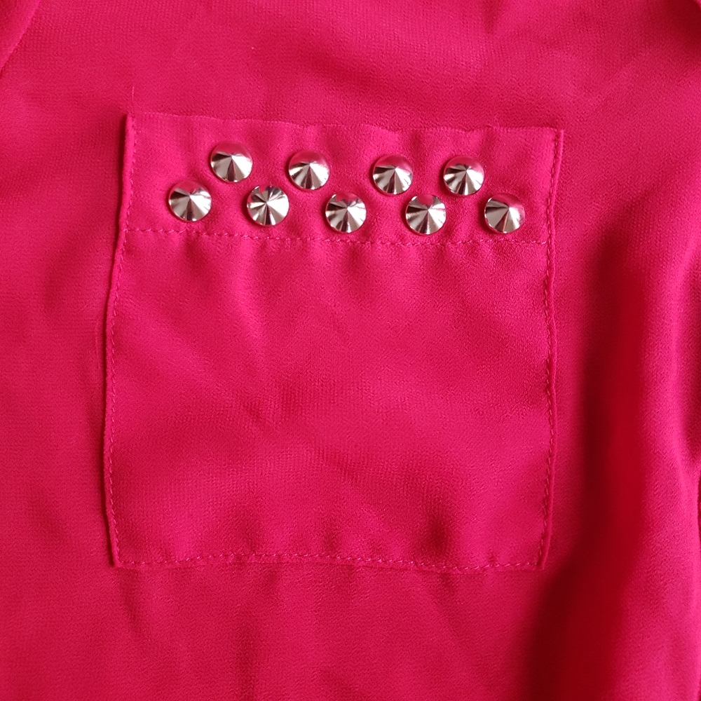 Moon Collection Red Blouse - Picture 3 of 5